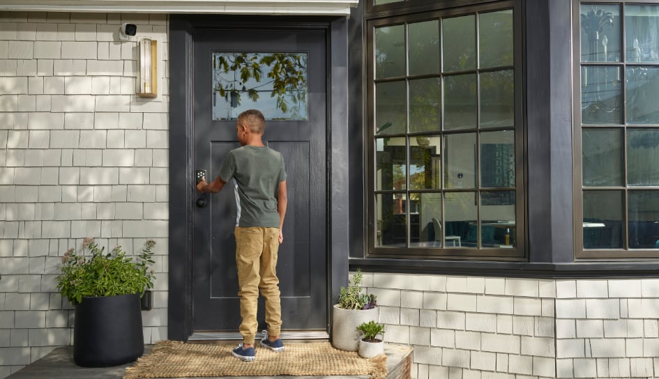 Vivint Smart Lock on home in Jacksonville